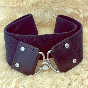 Gap Elastic and Leather belt